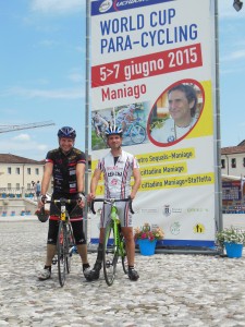 Erich Artner und Dietmar Hintringer Paracycling