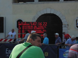 Ziel EZF Dietmar Hintringer Paracycling