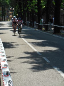 David (Team Sky) und Dietmar Hintringer (SV Gallneukirchen)