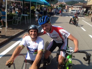 mit Alex Zanardi, vor dem EZF